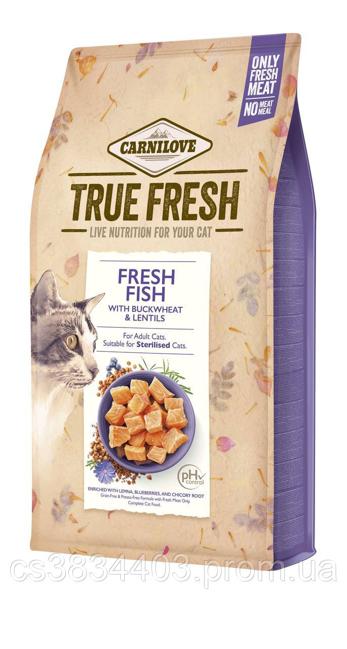 Купить Корм сухий Carnilove True Fresh Cat Fresh Fish д/дорослих котів ...