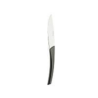 Нож столовый зубчатый Degrenne Paris Quartz Carbone 23 см Черный 205885