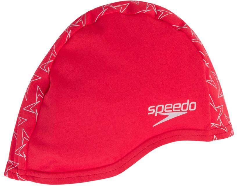 Шапка для плавання Speedo BOOMSTAR END+CAP AU червоний, білий Уні OSFM (8-12239C352), фото 1