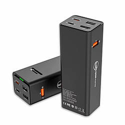 Зарядний пристрй XOKO Power Hub QC-700 7 в 1 GAN 100W, PD, QC, USDB 3.1, HDMI, micro SD reader (CD00608)