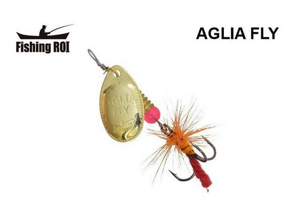 Блешня риболовна (для спінінгу) Aglia Fly 6gr 002 SF05034-6-002 ТМ FISHING ROI FG, фото 1