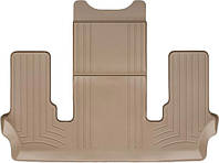 Автомобильные коврики в салон Weathertech на Toyota Sequoia 07- 3-й ряд бежевые Тойота Секвоя 3