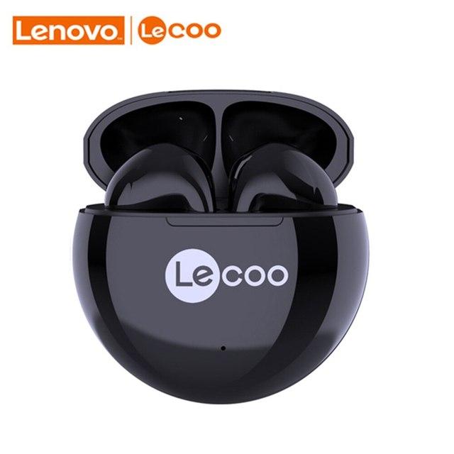 Бездротові навушники  TWS Lenovo Lecoo C1 блютуз з мікрофоном Bluetooth 5,0 чорний