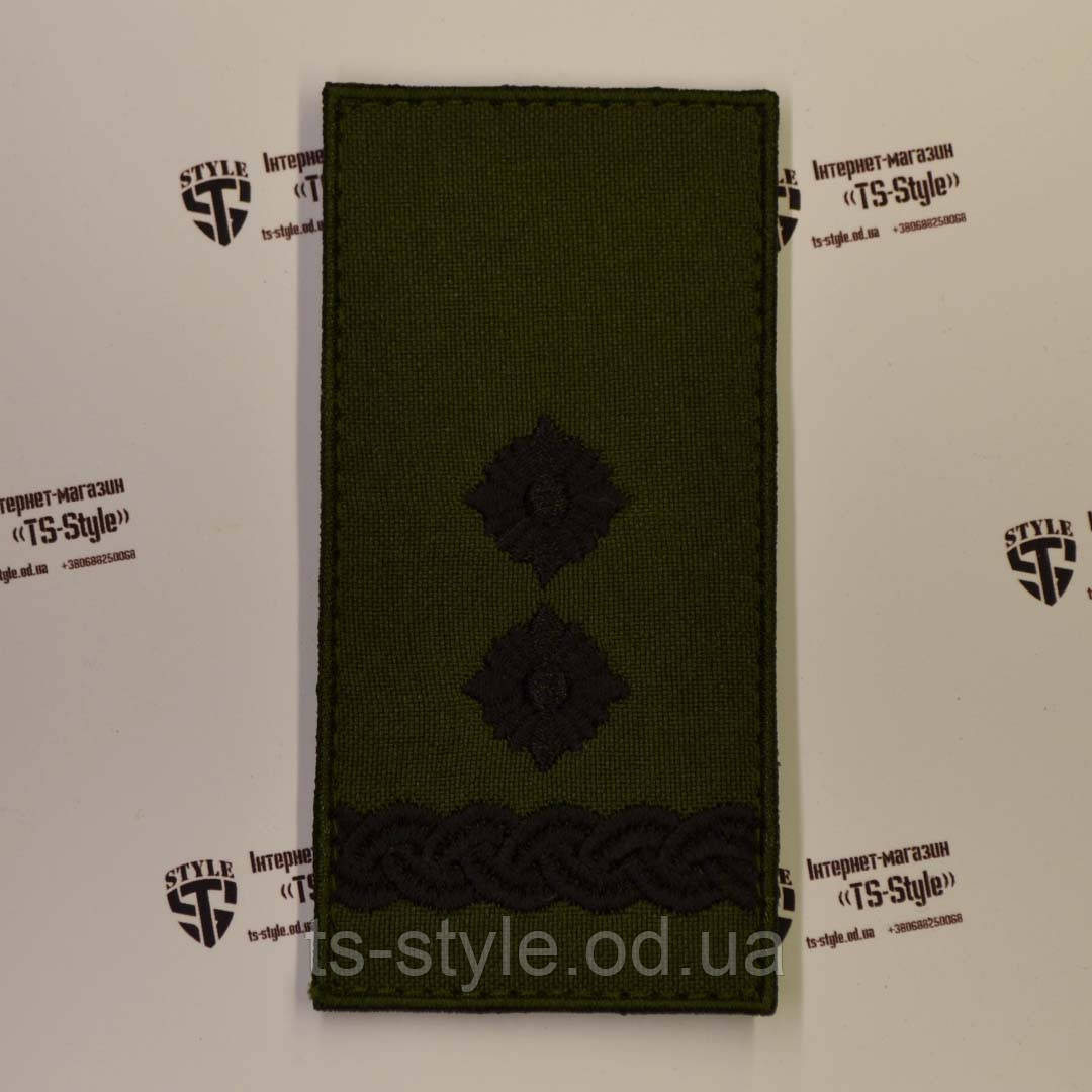 Погон Підполковник ЗСУ фон олива