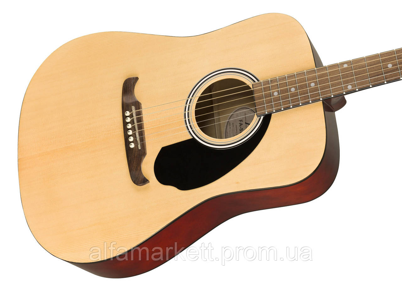Акустическая гитара Fender FA-125 Natural WN w Gig Bag AT, код: 6556966 - фото 5 - id-p1915291565