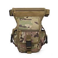 Тактическая сумка поясная на ногу swat, армейская поясная сумка на ногу тактическая