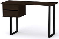 Стол письменный Лофт-3 Компанит Венге темный (120х50х72,8 см)