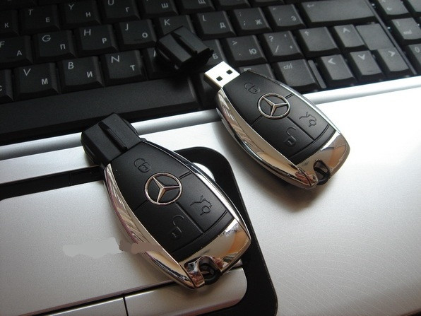 USB флешка в виде ключа Mercedes Benz 16 Gb - фото 2 - id-p333657622