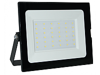 Светодиодный прожектор Luxel 183х132х36мм 175-260V 30W IP65 (LED-LPM-30С 30W) L2