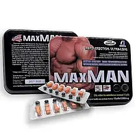 Капсули для потенції Maxman+витамины 12 tabl