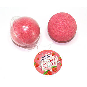 Бомба для ванни "Полуниця з вершками"