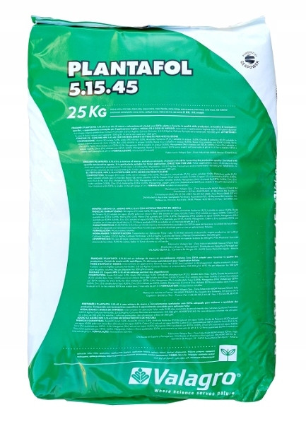 Добриво Plantafol plus NPK 5.15.45 500г Valagro Дозрівання плодів Плантафол (на вагу)