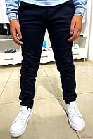 Брюки лаконичные черные для мальчика (122 см.) A-yugi Jeans
