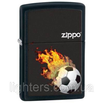 Бензинова запалювала Zippo 28302 Soccer (Футбол)., фото 1