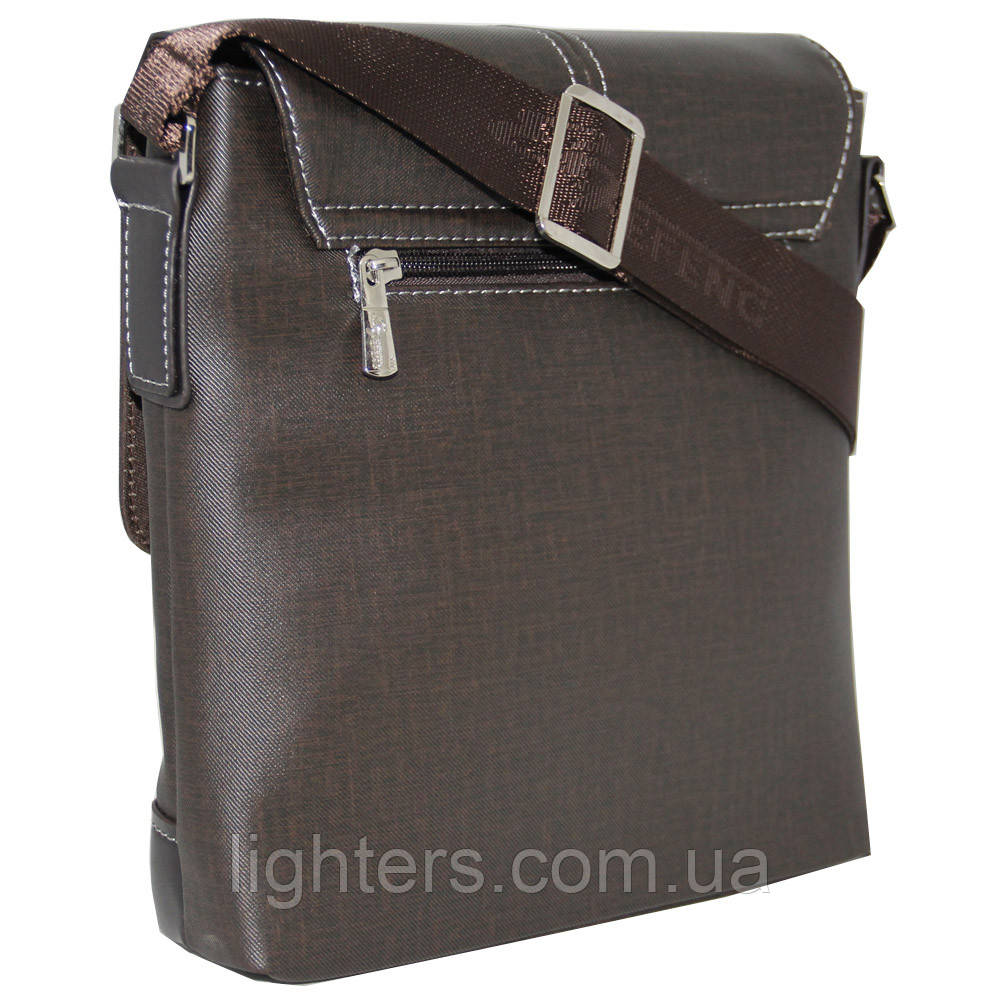 Сумка чоловіча Effeng на плече коричнева 54079, фото 1