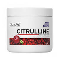 Цитруллин для спорта OstroVit Citrulline 210 g 70 servings Cranberry IS, код: 7612915