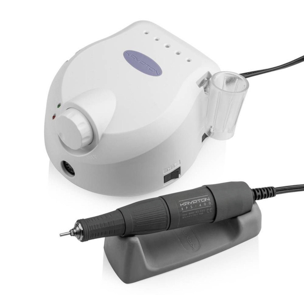 Фрезер для манікюру та педикюру Bucos Krypton XPS-400 White, фото 1