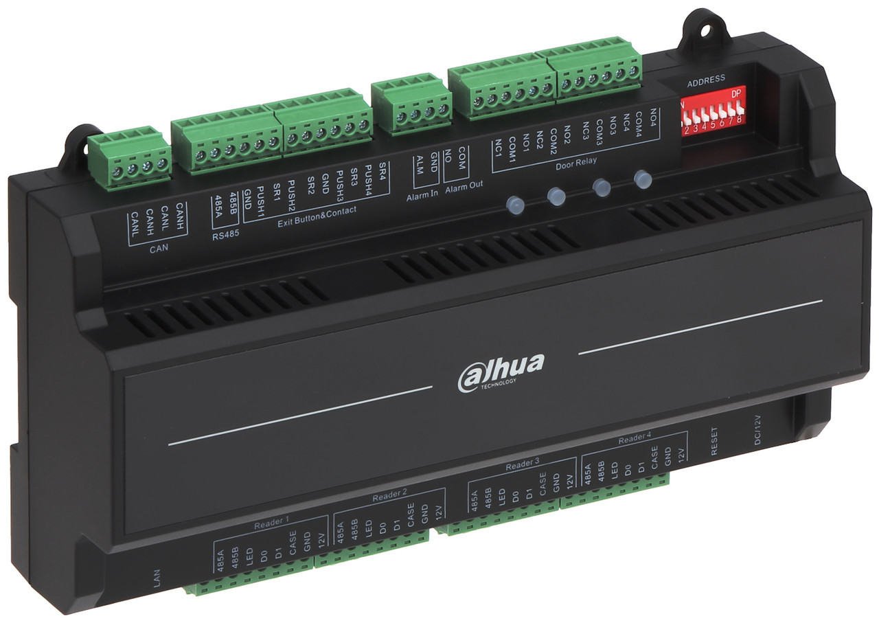 Контроллер доступа для 4-дверей Dahua DHI-ASC2104B-T - фото 1 - id-p1915305519