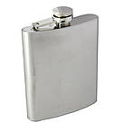 Подарункова фляга без малюнка, стаканчики та лійка, фото 2