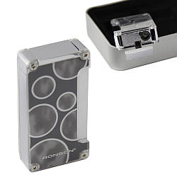 Вітрозахисна ажигалка Ronson (Black) Window Arty Jet Flame ZR130101