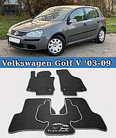 ЕВА коврики Volkswagen Golf V 2003-2009. EVA ковры Фольксваген Гольф 5