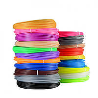 Набор пластиковые нити, пластик для 3D ручек PLA, (длина 10 метров одного цвета) Комплект 20 TS, код: 2471790