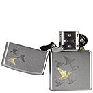 Запальничка Zippo 200.295 FLYING DUCKS сіра 200295, фото 4