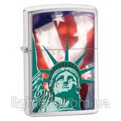 Запальничка Zippo 28282 Statue Of Liberty сіра 28282, фото 1
