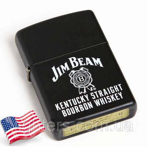 Бензинова запальничка Zippo 28072 JIM BEAM (Джим Бім)., фото 1