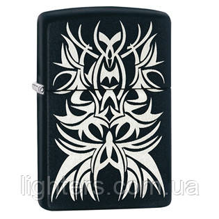 Бензинова запальничка Zippo 28686 Black and Chrome., фото 1