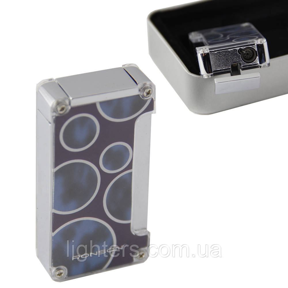 Брендовий запальничка Ronson 13010 Window Arty Jet Flame ZR130102