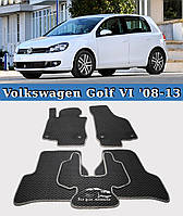 ЕВА коврики Volkswagen Golf VI 2008-2013. EVA ковры Фольксваген Гольф 6