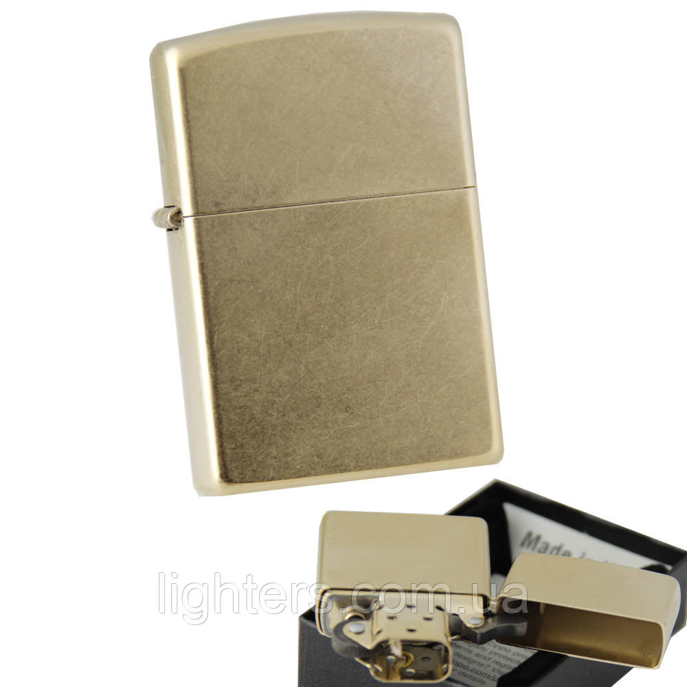 Запальничка Zippo 207G Gold Dust жовта 2077, фото 1