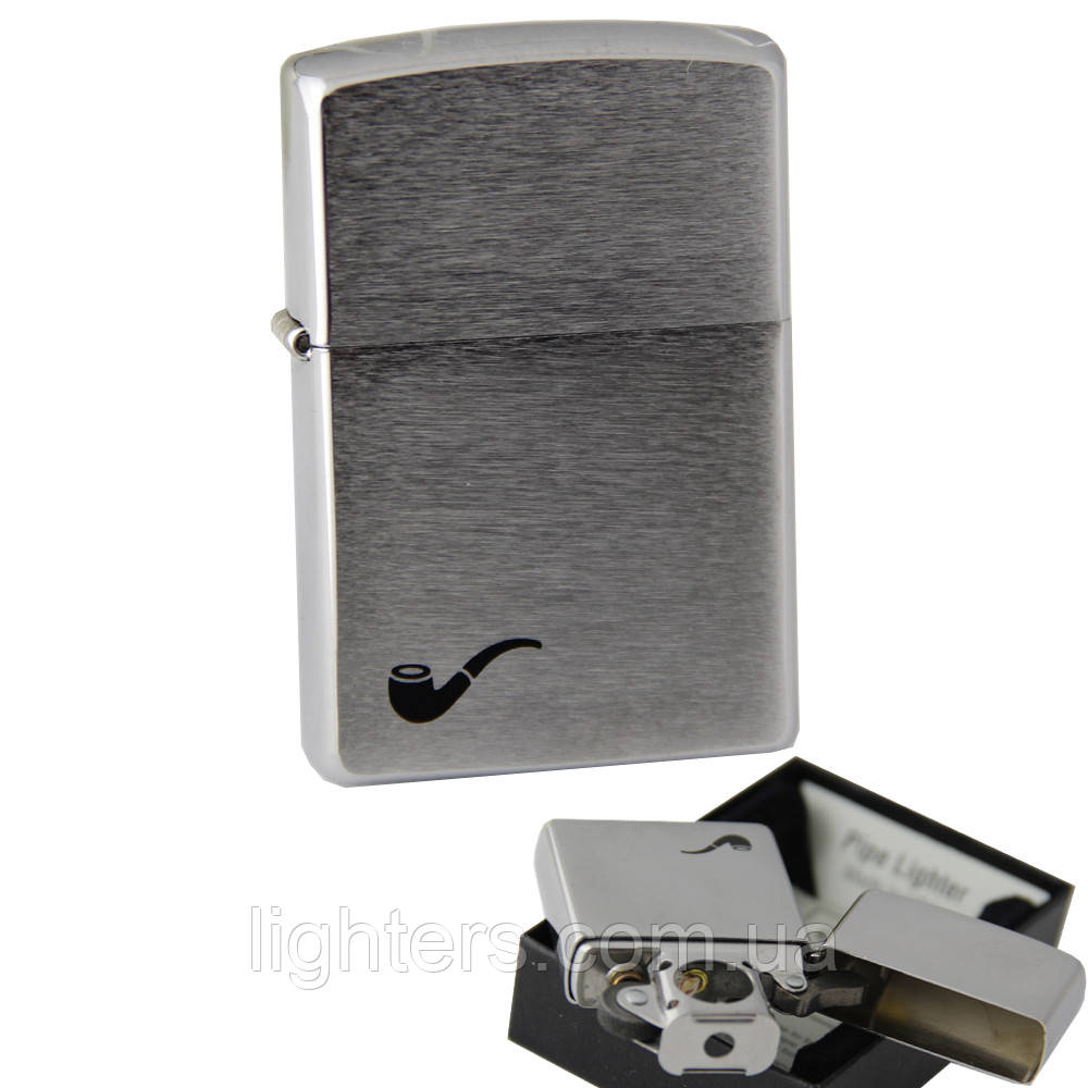Запальничка Zippo 200PL сіра 2001612, фото 1