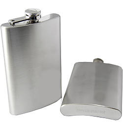 Фляга нержавіюча сталь під гравіювання