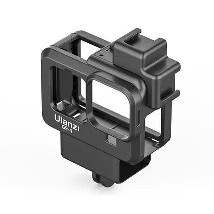 Рамка для влогінгу ULANZI G9-4 для GoPro Hero 11/10/9 Black, рамка холодний черевик для екшн-камери, чорна, фото 1