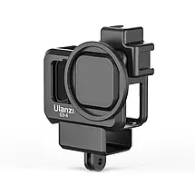 Рамка для влогінгу ULANZI G9-4 для GoPro Hero 11/10/9 Black, рамка холодний черевик для екшн-камери, чорна, фото 3