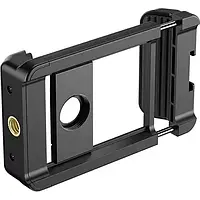 Затискач для об'єктива на телефон і фотоапарат Apexel APL-FL001, чорний, розсувний, 66-95 мм