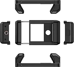 Затискач для об'єктива на телефон і фотоапарат Apexel APL-FL001 чорний розсувний 66-95 мм, фото 2