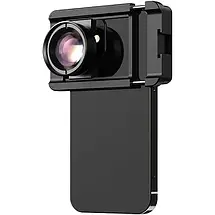 Затискач для об'єктива на телефон і фотоапарат Apexel APL-FL001 чорний розсувний 66-95 мм, фото 5