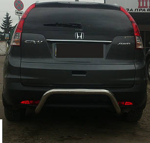 Захист заднього бампера на Honda CRV (c 2012---)