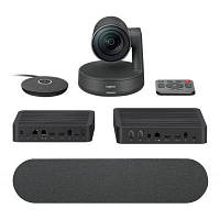 Оригінал! Веб-камера Logitech Rally Plus Ultra-HD Dual Speaker ConferenceCam (960-001224) | T2TV.com.ua