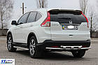Захист заднього бампера на Honda CRV (c 2012---), фото 4