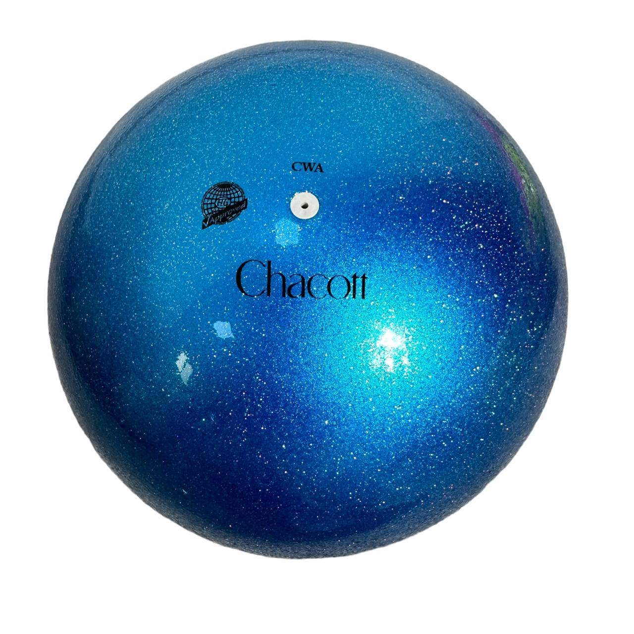 Гімнастичний м'яч Chacott Practice 18.5 cm цв. Turquoise Blue  FIG Art.