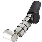 Набір великих стаканчиків (6 шт) в шкіряному чохлі FN61061, фото 2