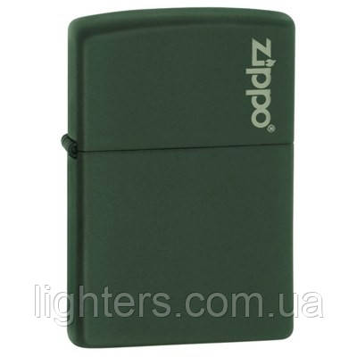Запальничка бензинова Zippo 221ZL GREEN MATTE (Зелена матова)., фото 1
