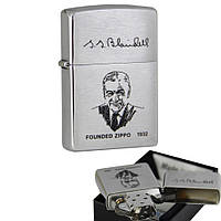 Зажигалка Zippo 200FL Founders Lighter серая