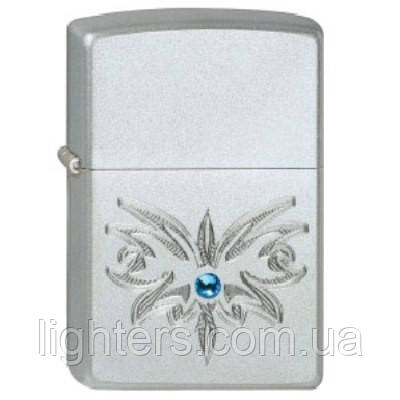 Запальничка Zippo 420.060 Butterfly Wings сіра 420060, фото 1