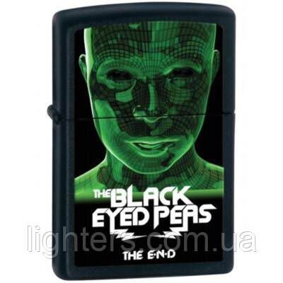 Запальничка Zippo 28026 Black Eyed Peas чорна 28026, фото 1