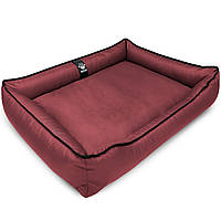 Лежак для собак всех пород EGO Bosyak Waterproof L 90х75 Бордовый (спальное место для больших TR, код: 7635045